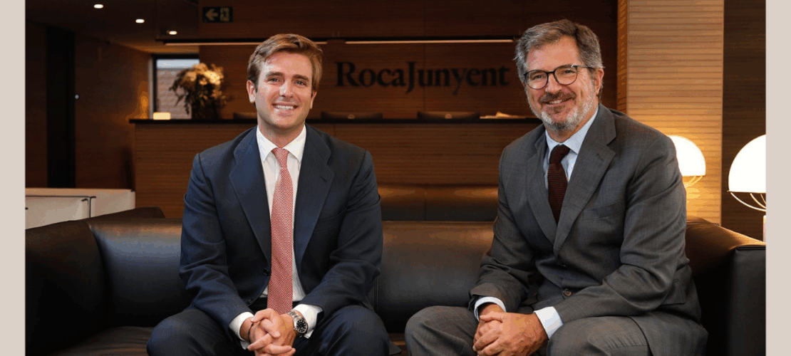 RocaJunyent signs Javier Arenas Olivencia as partner