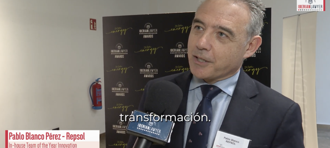 Iberian Lawyer Energy Awards 2026 – Interview Pablo Blanco Pérez – Repsol